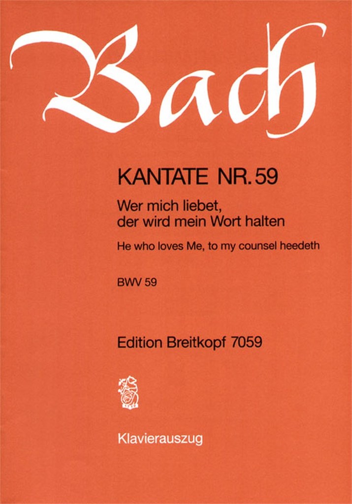 Kantate 059 Wer Mich Liebet
